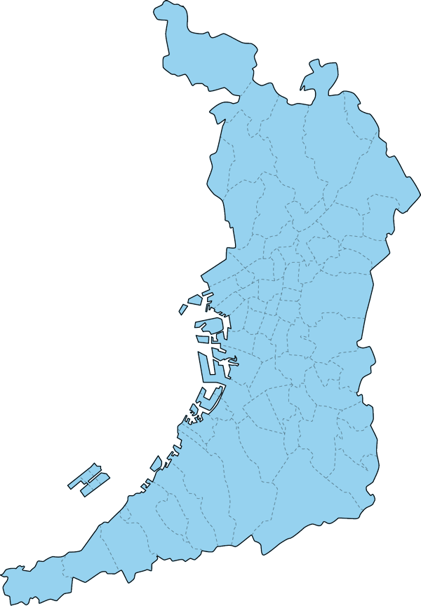 大阪府地図